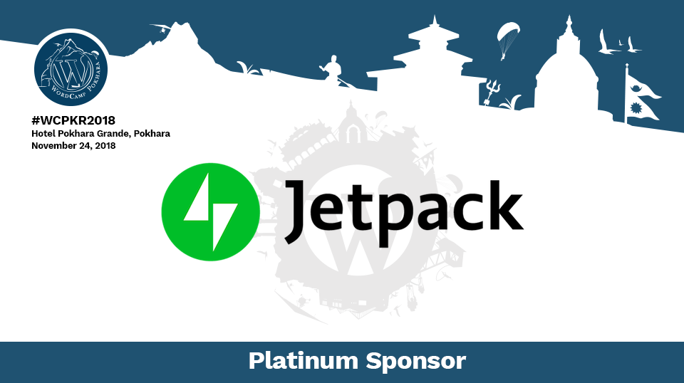 Thank you Jetpack for being Platinum Sponsor