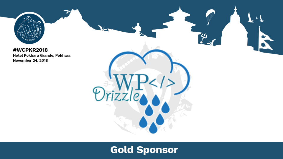 Thank you WP Drizzle for being Gold Sponsor