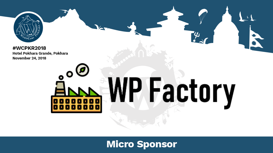 Thank you WPFactory for being Micro Sponsor