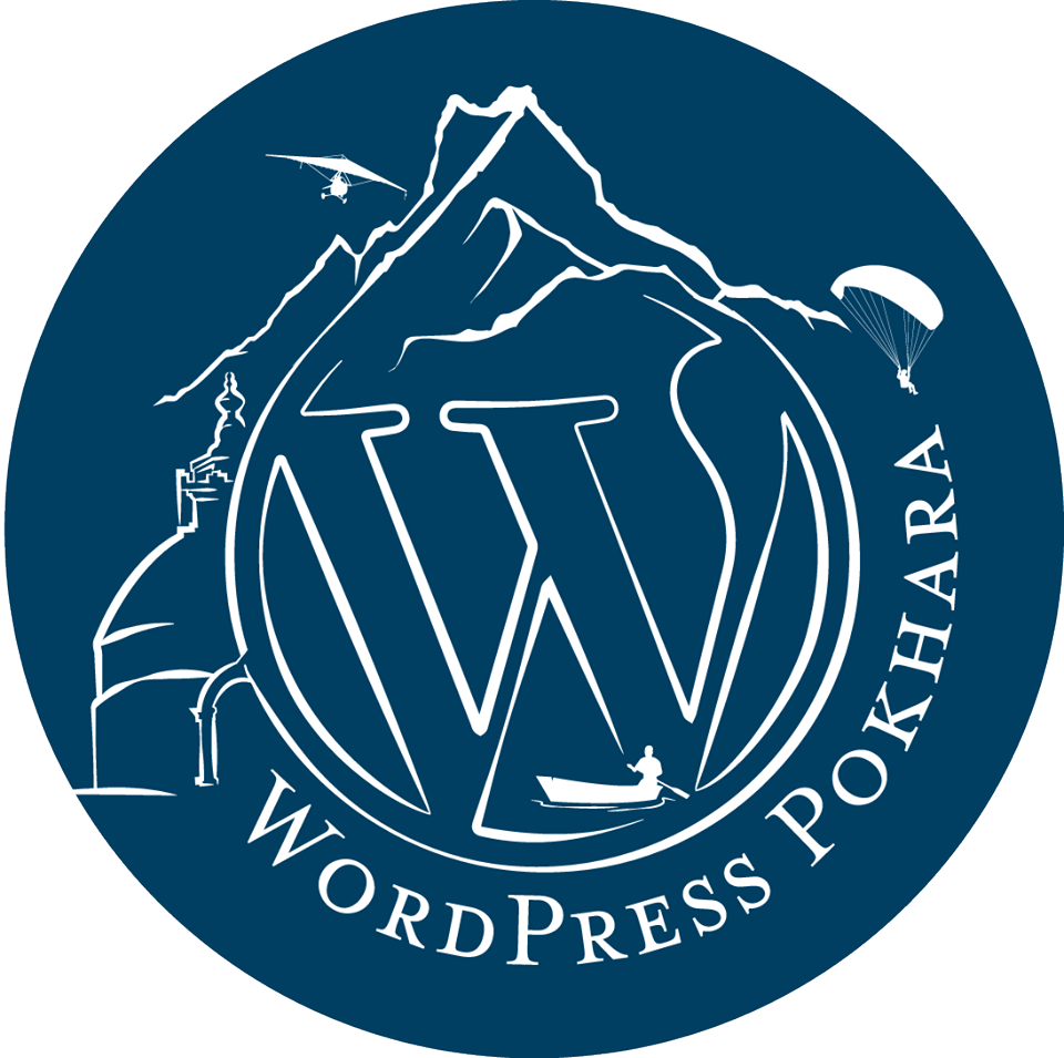 Logo of WordPress Pokhara