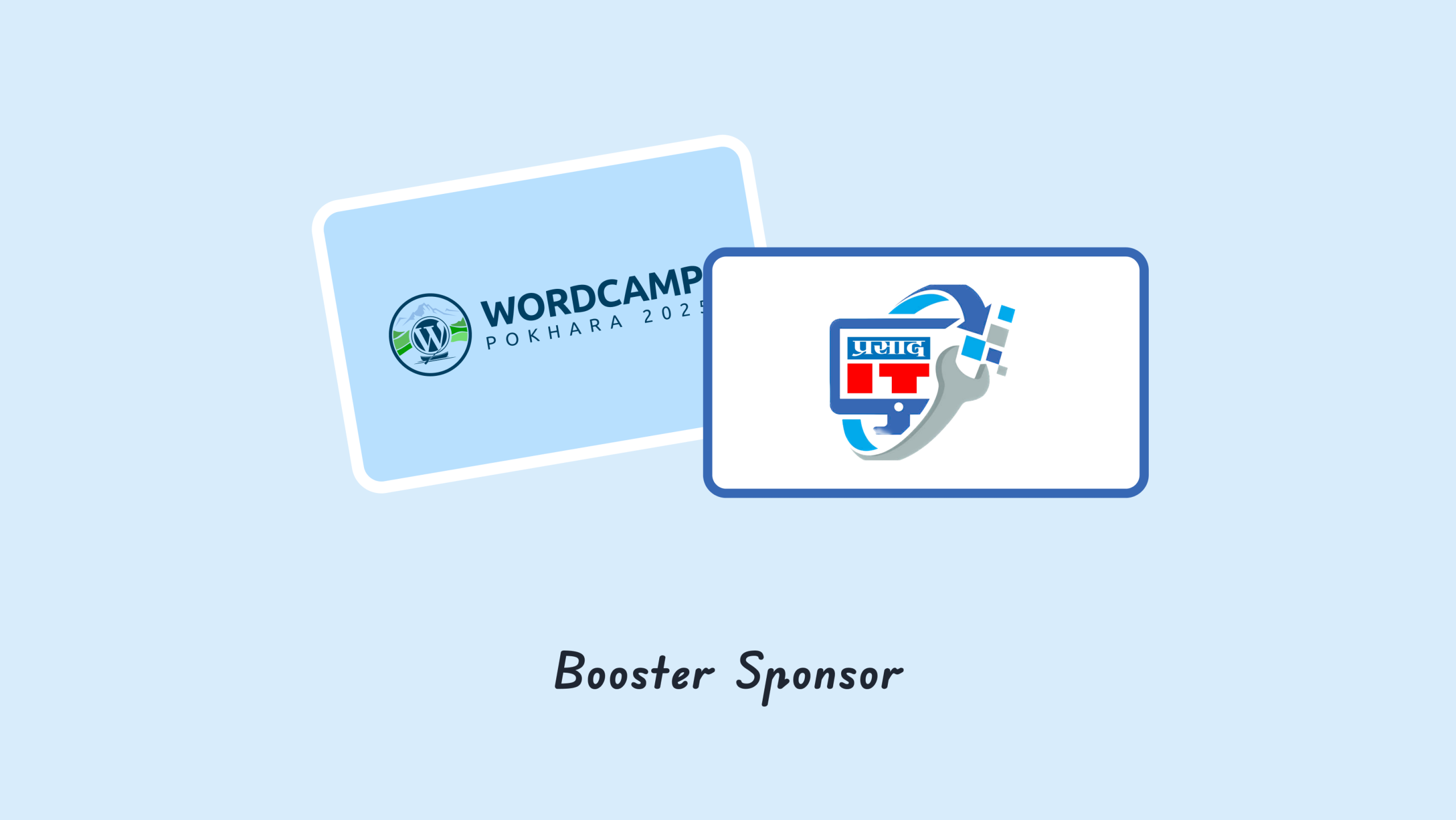 Thank You to Booster Sponsor – IT Prasad